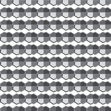 Geometrik şekilli kusursuz desen vektör çizimi