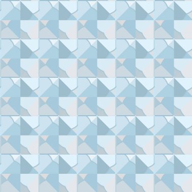 Geometrik şekilli kusursuz desen vektör çizimi