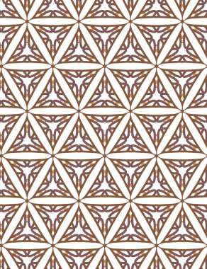 Geometrik şekilli kusursuz desen vektör çizimi