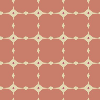 Geometrik şekilli kusursuz desen vektör çizimi