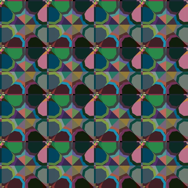 Abstracte Achtergrond Gekleurd Geruite Patroon Eenvoudige Ruitstructuur Geometrische Tartan Illustratie — Stockvector