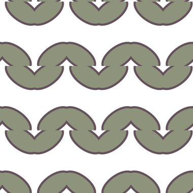 Geometrik şekilli kusursuz desen vektör çizimi