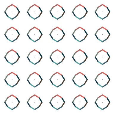 Süslemeli vektör illüstrasyonu, kopyalama alanı için soyut arkaplan