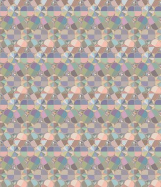 Soyut geometrik şablonun vektör çizimi