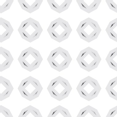 Geometrik şekilli kusursuz desen vektör çizimi