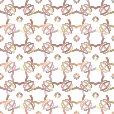 Süslemeli vektör illüstrasyonu, kopyalama alanı için soyut arkaplan