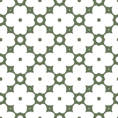 Geometrik şekilli kusursuz desen vektör çizimi