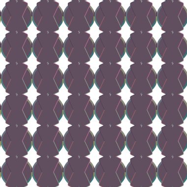 Geometrik şekilli kusursuz desen vektör çizimi