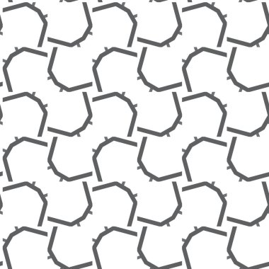 Geometrik şekilli kusursuz desen vektör çizimi