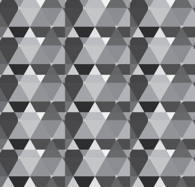 Geometrik şekilli kusursuz desen vektör çizimi