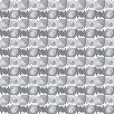 Siyah ve beyaz renkleri unsurları ile süsleme. S