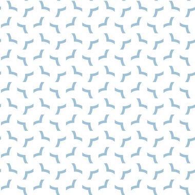 Vector cute hand drawing snowflakes Christmas and New year seamless pattern background