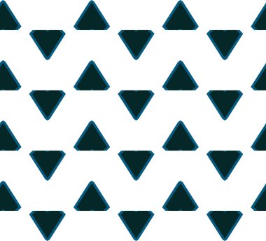 Geometrik şekilli kusursuz desen vektör çizimi