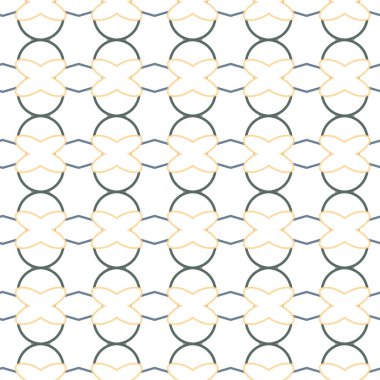Geometrik şekilli kusursuz desen vektör çizimi