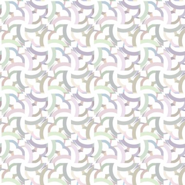 Geometrik şekilli kusursuz desen vektör çizimi