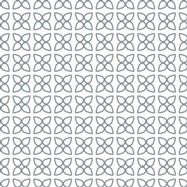 Geometrik şekilli kusursuz desen vektör çizimi