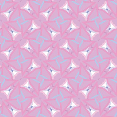 Geometrik şekilli kusursuz desen vektör çizimi