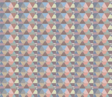Geometrik suluboya doku tekrar modern desen