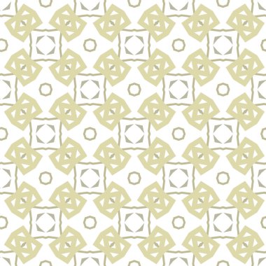 Geometrik şekilli kusursuz desen vektör çizimi