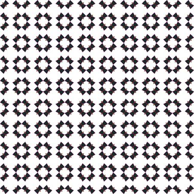 Geometrik şekilli kusursuz desen vektör çizimi