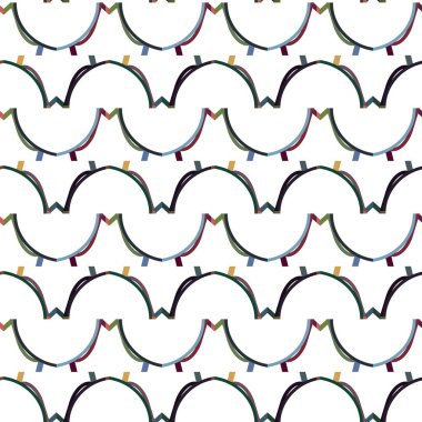 Abstract geometric pattern structure. -Pattern, Single Line, Decor, Document, Textile