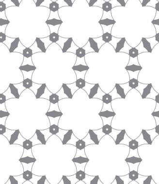 Geometrik şekilli kusursuz desen vektör çizimi