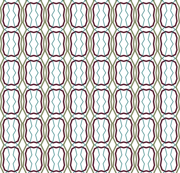 Patrón Inconsútil Geométrico Abstracto Ilustración Vectorial — Archivo Imágenes Vectoriales