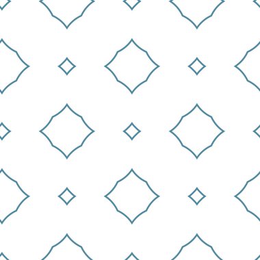Geometrik şekilli kusursuz desen vektör çizimi