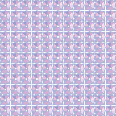 Geometrik şekilli kusursuz desen vektör çizimi