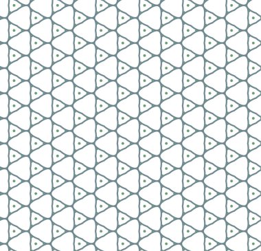 Geometrik şekilli kusursuz desen vektör çizimi