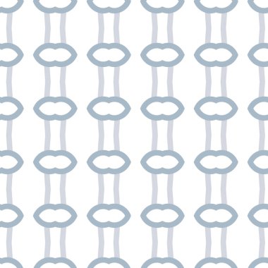 Seamless Pattern of Hand Drawn Heart on Pink Polka Dot Background