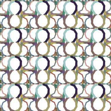 soyut dikişsiz desen, vektör illüstrasyonu 