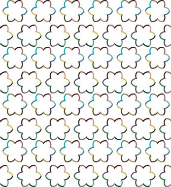 Süslemeli vektör illüstrasyonu, kopyalama alanı için soyut arkaplan