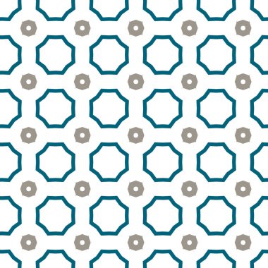 Vector cute hand drawing snowflakes Christmas and New year seamless pattern background