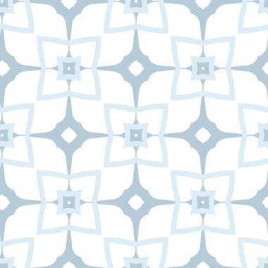 Geometrik şekilli kusursuz desen vektör çizimi