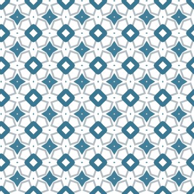 Geometrik şekilli kusursuz desen vektör çizimi
