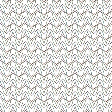 Geometrik şekilli kusursuz desen vektör çizimi