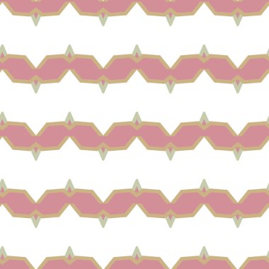 ethnic seamless pattern with stars.