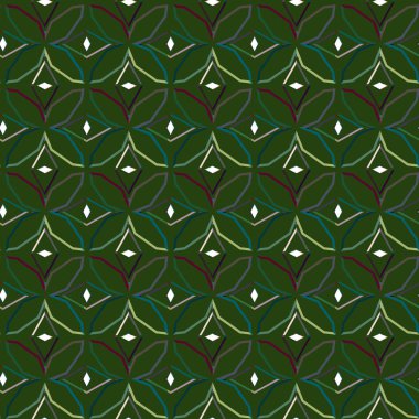 Süslemeli vektör illüstrasyonu, kopyalama alanı için soyut arkaplan