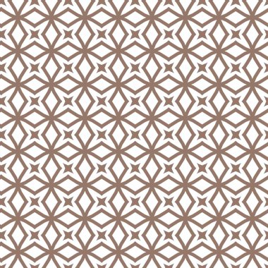 Geometrik şekilli kusursuz desen vektör çizimi
