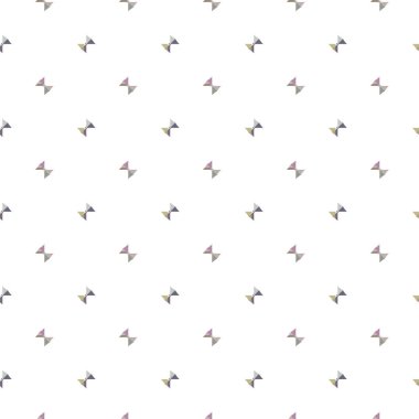 Geometrik şekilli kusursuz desen vektör çizimi