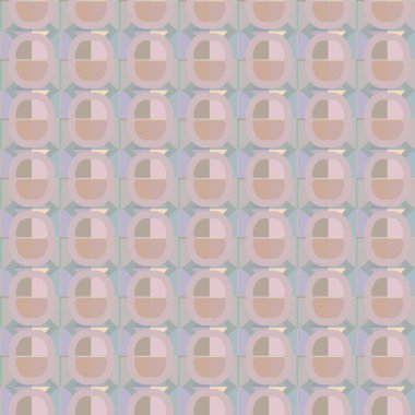 Vector cute hand drawing snowflakes Christmas and New year seamless pattern background