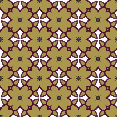 Süslemeli vektör illüstrasyonu, kopyalama alanı için soyut arkaplan