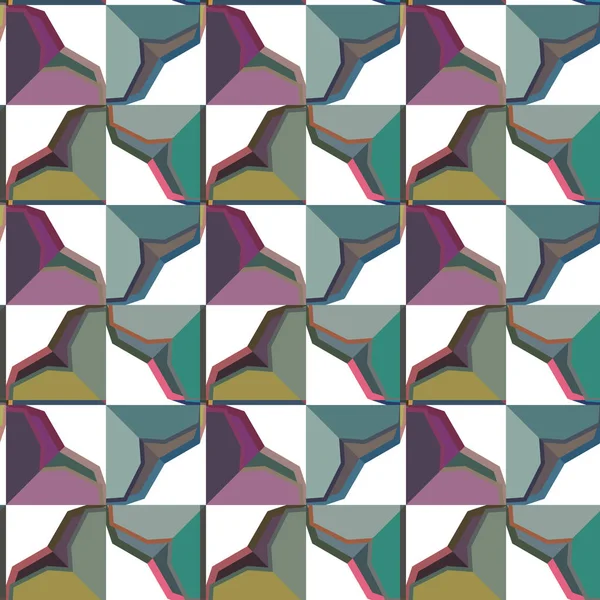 Abstract Grafisch Patroon Naadloze Achtergrond — Stockvector