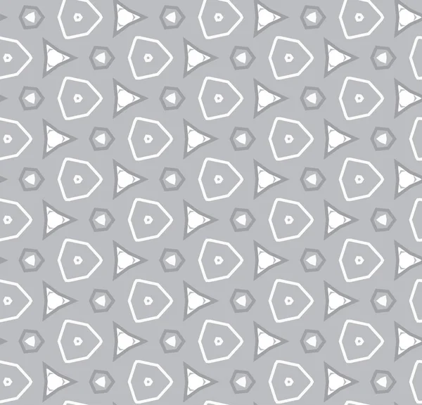 Geometrik şekilli kusursuz desen, vektör illüstrasyonu