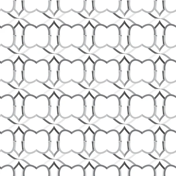 Modello Senza Soluzione Continuità Con Forme Geometriche Illustrazione Vettoriale — Vettoriale Stock