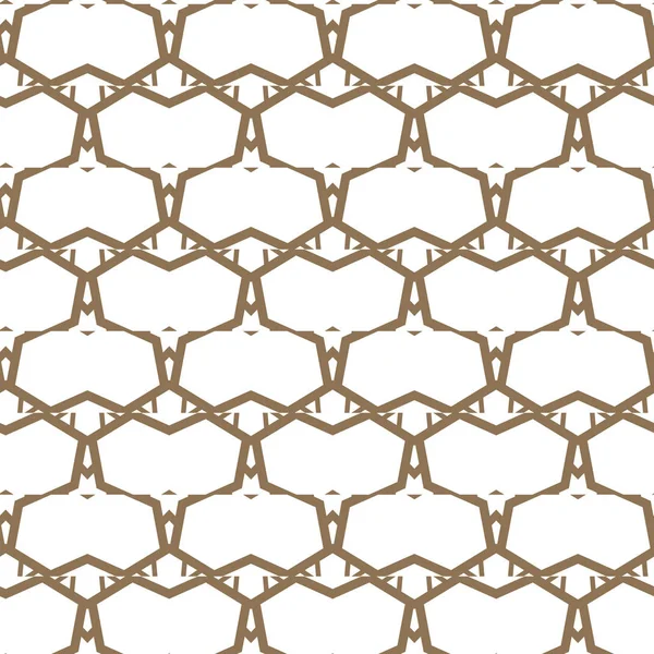 具有几何形状矢量插图的无缝图案 — 图库矢量图片
