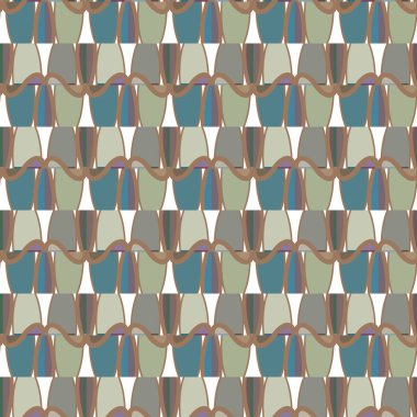 Süslemeli vektör illüstrasyonu, kopyalama alanı için soyut arkaplan