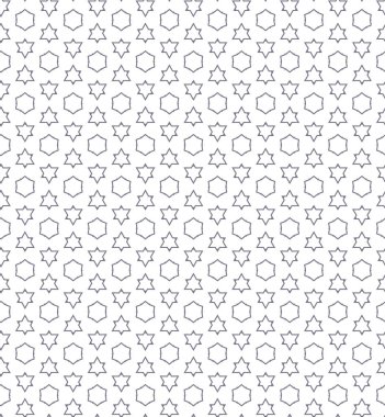 soyut geometrik dikişsiz desen, vektör illüstrasyonu 