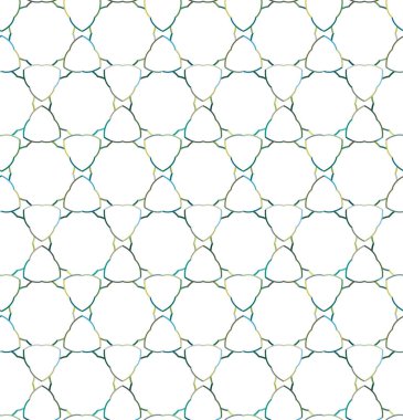 Seamless pattern. abstract background with geometric floral hand drawn arabic style